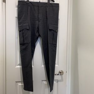DSQUARED2
Brand New Grey Wool Cargo Pants
Size 54 IT
